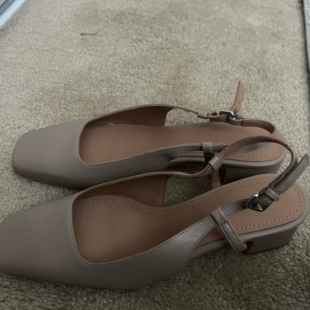 Flattered Beige Heels